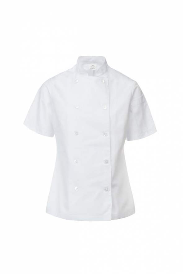 Jaleca Senhora m/Curta Branco TULOMA