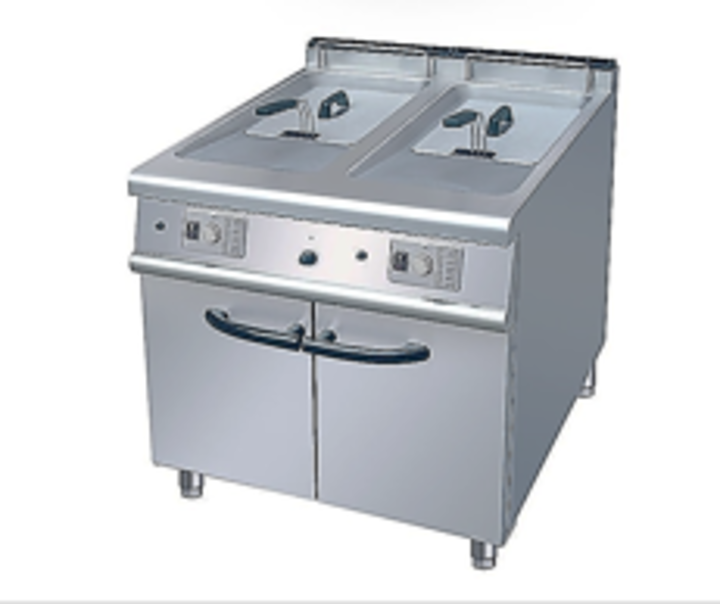 Fritadeira a Dupla G�s C/Movel